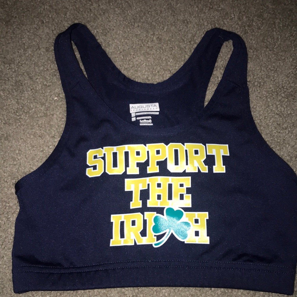 Notre Dame Sports Bra